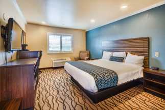 Americas Best Value Inn Richmond - King Size Bedroom at ABVI Richmond